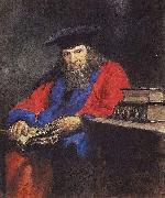 Ilya Repin Portrait of Mendeleev France oil painting artist